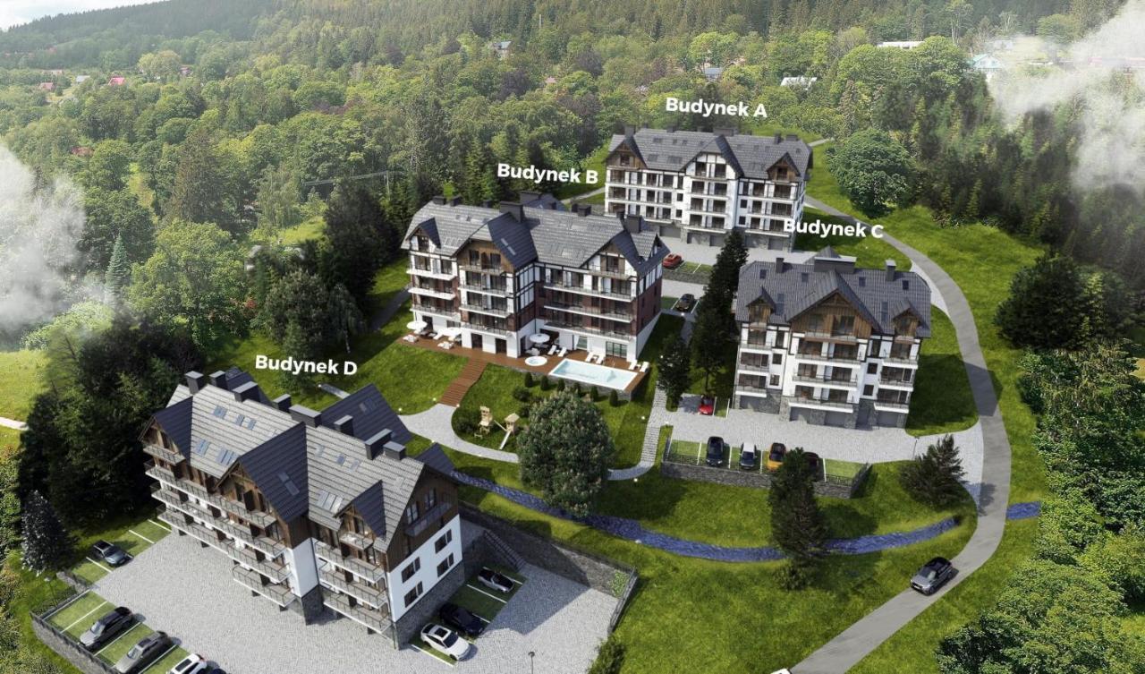 Green Park Resort A25 -Z Dostepem Do Basenu, Sauny, Jacuzzi, Silowni ชกลาร์สกา ปอเรมบา ภายนอก รูปภาพ